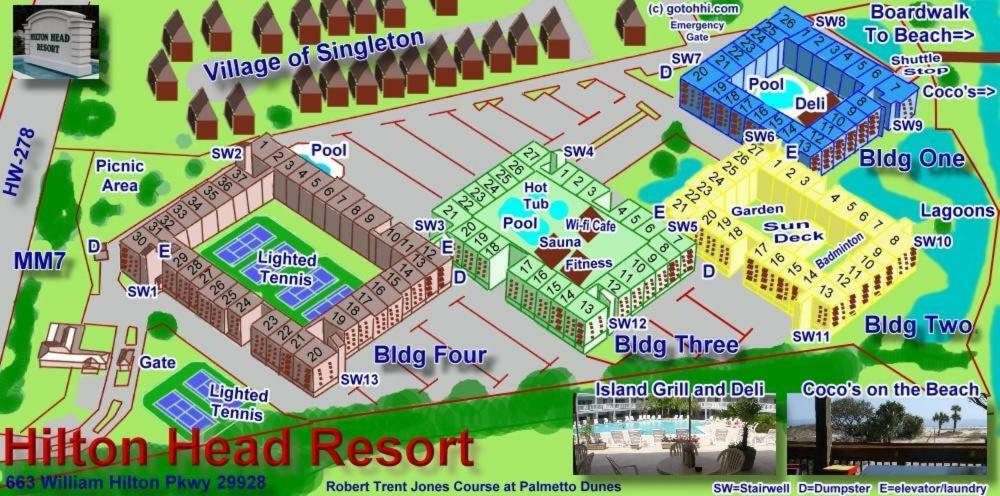 Hilton Head Resort هيلتون رئيس جزيرة المظهر الخارجي الصورة